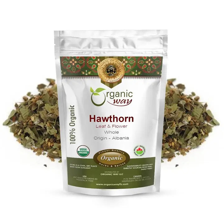 Organic Hawthorn Leaf & Flower image 0